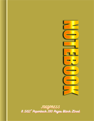 notebook 8.5x11 160 pages